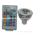 3W RGB LED Spot Light (KR-M1X3-RGB(R-MG3RGB-RP)) GU10, E27